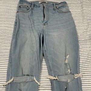 The Ankle Straight Ultra High Rise Curve Love Jeans